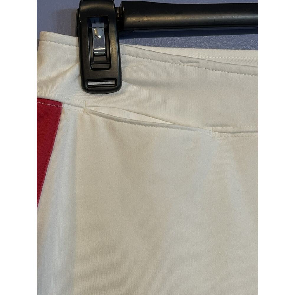 Slazenger Tennis Skirt/Skort White with Side Stripes Size Small - Picture 3 of 8